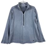 Tommy Bahama  100% Cotton Grey/Blue Half Zipup Sports Sweater Women’s Size M Photo 0