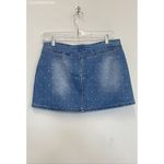 Forever 21  Blue Bratz Rhinestone Denim Mini Skirt with Belt - Size M Photo 2