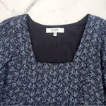 Joie  Jade Gathered babydoll Mini Dress Graphite floral Sz S cottage core peasant Photo 7