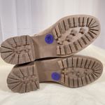 Lucky Brand Combat Boots Women 8.5 Dune Suede Diedrah Side Zip Block Heel Bootie Photo 4