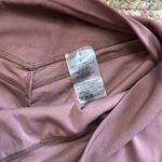 TOM TIGER BROWN RUCHED BOOTY SPANDEX WORKOUT BIKE SHORTS Size L Photo 2