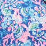 Lilly Pulitzer NWT Madsen V-neck Midi in Blue Tang Sitting Seaside Dress XXL Photo 2