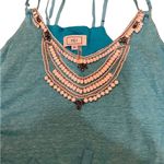 MLV Collection MLV beaded blue knit romper Photo 1