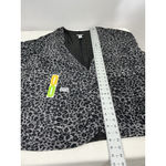 Womans Maggie Barnes For Catherines Leopard Print Long Sleeve Cardigan 3x Plus Photo 5