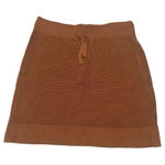 Anthropologie 525 Medium Burnt Orange Women's Elastic‎ Waist Knit Skirt #O9 Photo 0