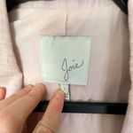 Joie  Mehira Linen Blazer Jacket, Dusty Mink Pink Size 2 Photo 9