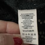 Free People Size Small Black Lace Sweater Dress Puff Sleeve Excellent Condition Photo 2