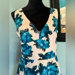 Betsey Johnson Vintage Y2K  Retro Pink and Blue Floral Dress w/ Bow Detail sz 10 Photo 1