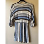 Gerard Darel  Striped Half Sleeve Sheer Tunic Size 2 NWT Photo 1