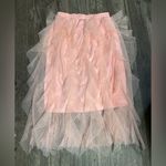 Live 4 Truth  Asymmetrical Pink Tulle Skirt Photo 4