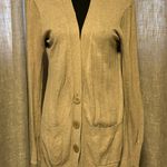 Rubbish Beige/Tan Long Sleeve Button Cardigan Size M Photo 4