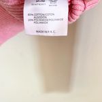 Brandy Melville Pink Dyed Ribbed Hooded Long Sleeves Zip up Jacket One Size Photo 5