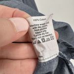 J. Crew Chambray blue Solid Office Oxford button down shirt size XS career Tunic Photo 4