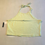 BP  Halter Top Sleeveless Crop Tank Trendy‎ Casual Summer Green Size L Photo 7
