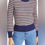 Madewell  Colorful Stripe Sweater Photo 0
