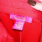 Catherine Malandrino Catharine malandrino spell out orange red jogger drawstring sweatpants flawed Photo 11