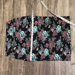 Xhilaration  Black Floral Pencil Skirt Photo 2