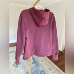 Athleta  Workout Hoodie Athleisure Plum Zip Barre Hiking Athletic Tennis Winter Photo 1