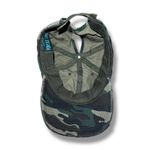 Kbethos Vintage‎ Hat Cap Camo Distressed Green Adjustable Womens Photo 3