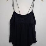 Free People Movement Catch Me Drift Tank Top Women's Ladies Size XS Black Sheer Photo 6