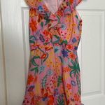 SALONI Cece Ruffled Floralprint Cotton And Silkblend Voile Mini Dress Size 2 Photo 5