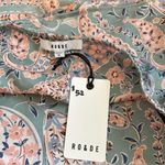 Ro & De ANTHROPOLOGIE  Paisley Halter Top M Pink/Blue NWT Photo 1