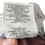 Anthropologie Pilcro Coated Skinny Pants Women’s Size 32 Burgundy Lace Hem Photo 11