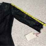 Alex Marie NWT Hailey Black Lace Chiffon Wide Leg Party Jumpsuit Women’s Size 6 Photo 11