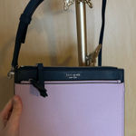 Kate Spade  Lavender and Navy Crossbody Bag Photo 0
