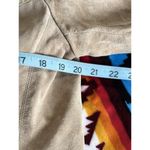 Liz Claiborne Studio By Camel Color Long Sleeve Suede Button Up Jacket Size L Photo 6