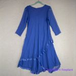 New! Komarov Tiered Chiffon V Photo 10