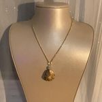 Handmade Earth tone Lucky Stone Pendant Necklace  Photo 0