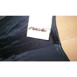 New NWT 4 Womens 40 Diana Gallesi Dress Designer Italy Black Cowl Beaded Straps Photo 5