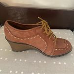 Naturalizer Wingtip Wedge Heel Oxford Lace Up Shoe 6.5 Photo 7