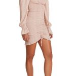 Steve Madden long sleeves Printed Off-The-Shoulder Dress Photo 0