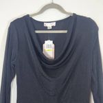 Band of Gypsies Band of the Free Black Draped Cocktail Dress with Side Slit NWT Size Medium Photo 1