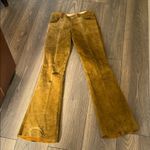 Brown Suede Women's Jeans Size 30 Photo 8