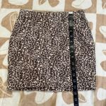 Free People | Leopard Print Mini Skirt Brown Beige | Women's 0 Photo 2