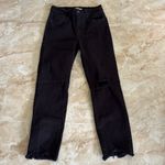 Levi's 724 high rise straight crop Jeans in Black Levi’s premium Photo 1