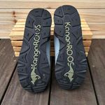 Blue Grey Kangaroos Suede Leather Low Top Sneakers Trainers Gray Size 6.5 Photo 5