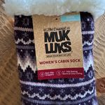 Muk Luks Womens Cabin Socks NWT Purple Mauve OSFM Photo 5
