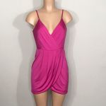 NBD Pink wrap mini dress. New Photo 4