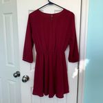 Lush Clothing Lush Gigi Red Keyhole Skater Mini‎ Dress Women's Size Small Photo 3