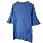 Draper James Chambray Ruffle Shift Dress Photo 10