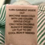 Christopher & Banks Christopher Banks Blouse Womens X Used Green Striped Photo 9