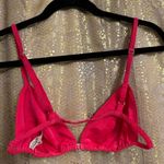 Free People Intimately Hot Magenta Pink Front Clip Triangle Bralette S NWOT Photo 1