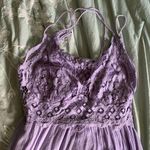 Free People Adela Purple Lace Dress Photo 1