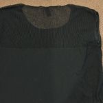 Bobi  Women’s Black Sleeveless Partial Mesh Top, Size M Photo 6