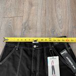 Simple Society Black carpenter Jeans with White Stitching 11/30 Photo 5