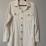 7 Diamonds Women's Light Gray Utility Jacket White Size M Photo 5